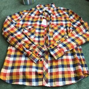 TOPO Designs XL flannel shirt